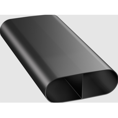 BORA Ecotube flat duct with web 375mm, EFS375/1