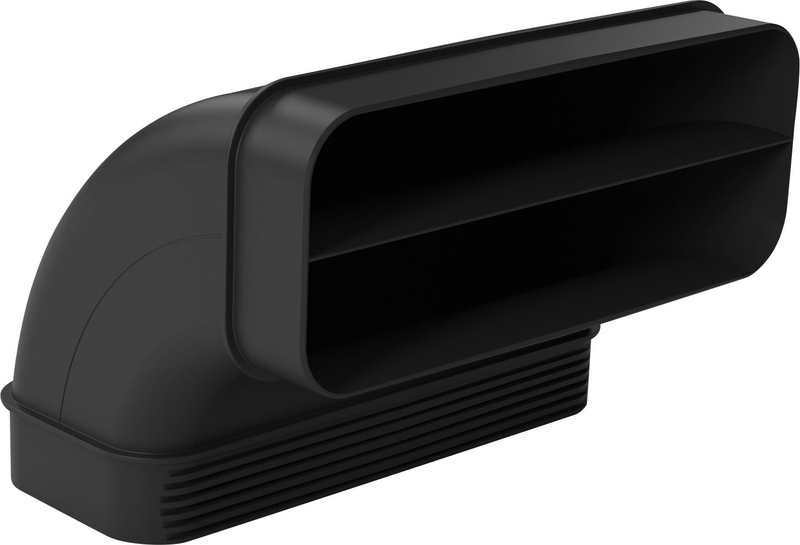 Siemens HZ9VDSB2, flat duct, 90 °, vertical L