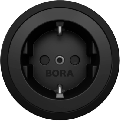 BORA socket type F All Black, USTFAB