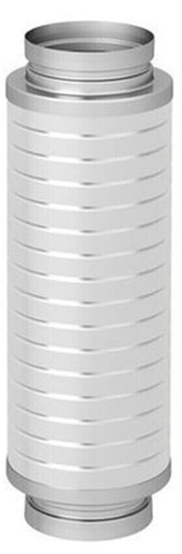 BORA round silencer 500 mm including sealing material, USDR50