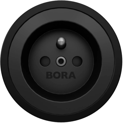 BORA socket type E All Black, USTEAB
