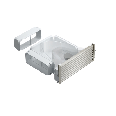 Naber COMPAIR® PRIME flow GREENflow filter box set-2 with filter, for removing cooking fumes, especially with downdraft hoods, 4043095