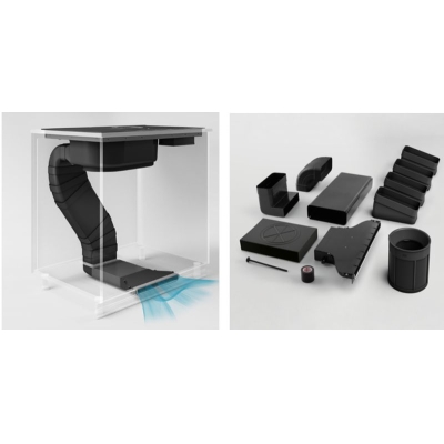 Elica circulating air accessory set base facing outside (min h 6 cm), KIT0199836