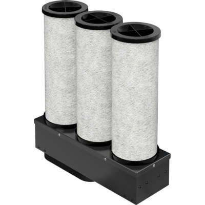 BORA air purification box 3 with 3 activated carbon cartridges, ULB3X