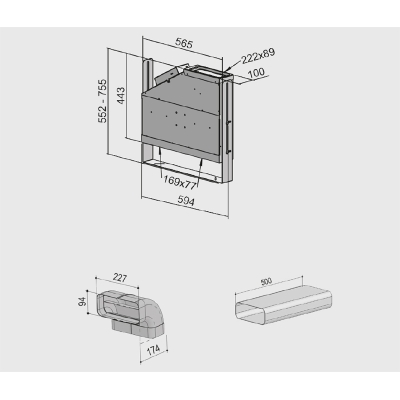 berbel recirculation set DL BUR, including permalyt® filter, 1100087