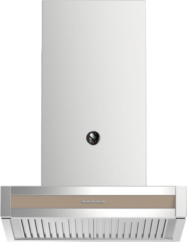 Steel Genesi 70 wall hood, color Sabbia, 70 cm, GQK70SA, with 5 year guarantee!