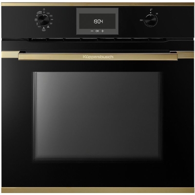 Küppersbusch BP 6332.0 S4, духовка черный/золотой, гарантия 5 лет!