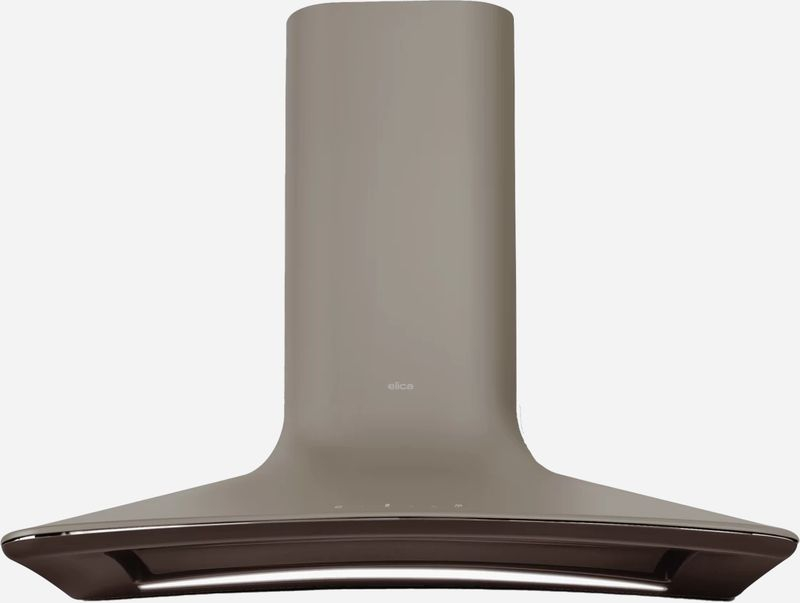 Single piece Elica Sweet TAUPE/F/85 wall hood taupe look, PRF0201745ES. With a 5 year guarantee!