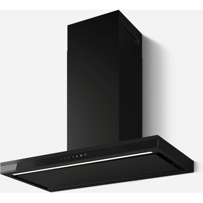 Elica ELEMENT @ BLMAT/A/90 wall hood black, PRF0194415. With a 5 year guarantee!