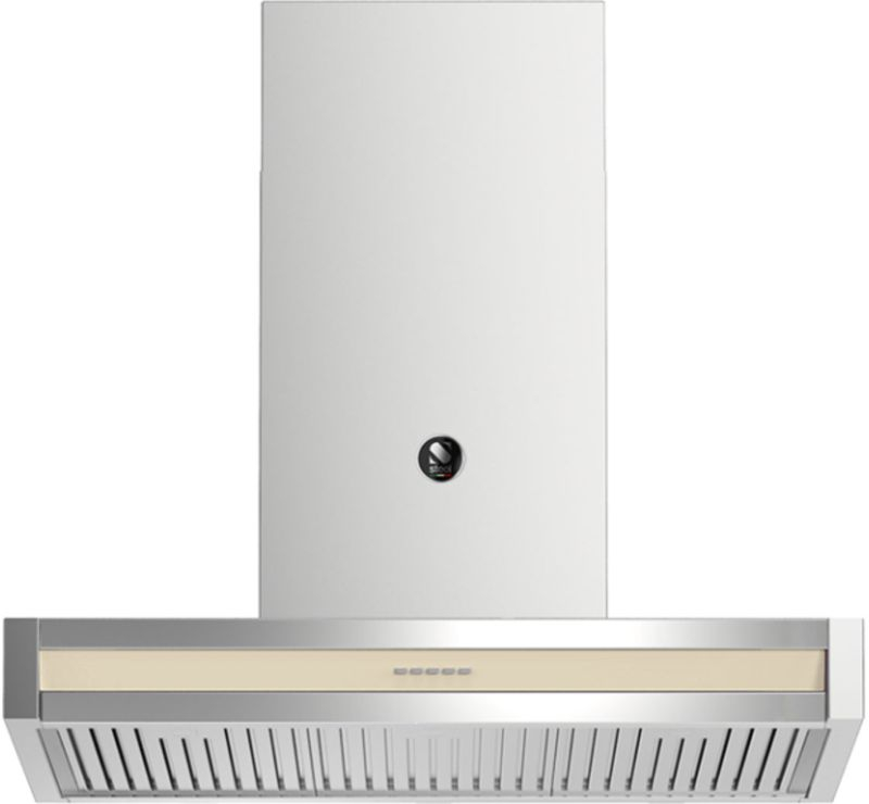 Steel Genesi 100 wall hood, color Crema, 100 cm, GQK100CR, with 5 year guarantee!