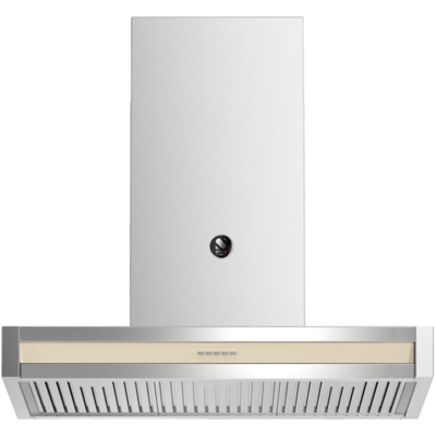 Steel Genesi 100 wall hood, color Crema, 100 cm, GQK100CR, with 5 year guarantee!