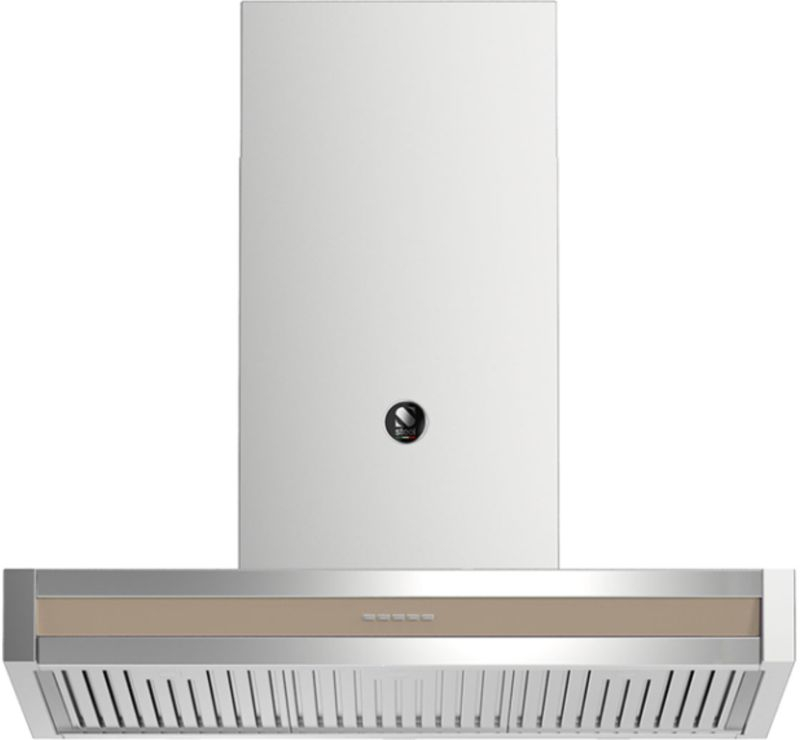 Steel Genesi 100 wall hood, color Sabbia, 100 cm, GQK100SA, with 5 year guarantee!