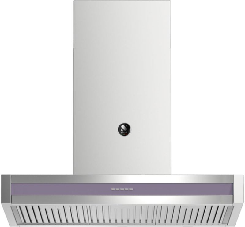 Steel Genesi 100 wall hood, color Ametista, 100 cm, GQK100AA, with 5 year guarantee!