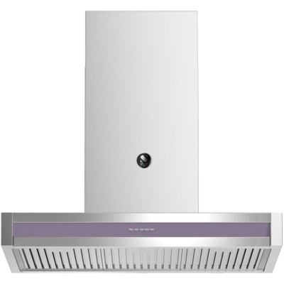 Steel Genesi 100 wall hood, color Ametista, 100 cm, GQK100AA, with 5 year guarantee!