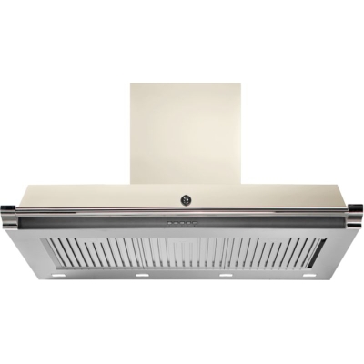 Steel Ascot 100 wall hood, Nuvola, 100 cm, AKL100NA, with 5 year guarantee!