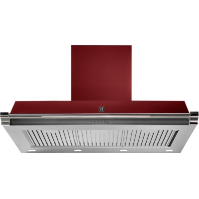 Steel Ascot 100 wall hood, Bordeaux, 100 cm, AKL100BR, with 5 year guarantee!
