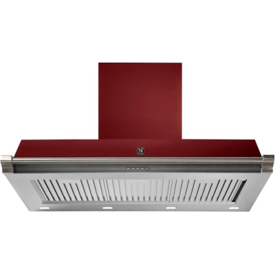 Steel Oxford 100 wall hood, Bordeaux color, 100 cm, XK100BR, with 5 year guarantee!