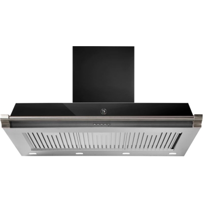 Steel Oxford 100 wall hood, color Nero, 100 cm, XK100BA, with 5 year guarantee!