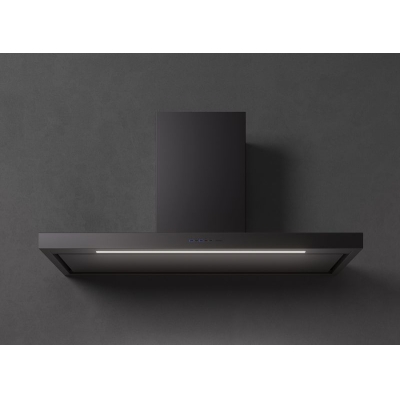 Falmec Plane Plus NRS, black, 120 cm, wall hood, 103242, with 5 year guarantee