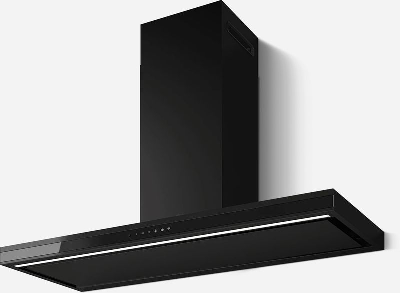 Elica ELEMENT @ BLMAT/A/120 wall hood black, PRF0196976. With a 5 year guarantee!