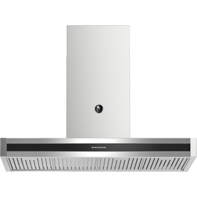 Steel Genesi 120 wall hood, color Nero, 120 cm, GQK120BA, with 5 year guarantee!