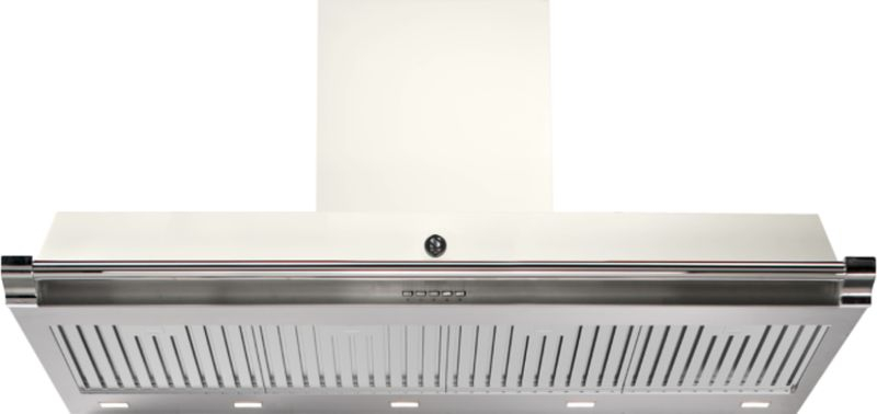 Steel Ascot 120 wall hood, Nuvola, 120 cm, AKL120NA, with 5 year guarantee!