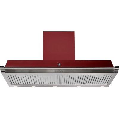 Steel Ascot 120 wall hood, Bordeaux, 120 cm, AKL120BR, with 5 year guarantee!