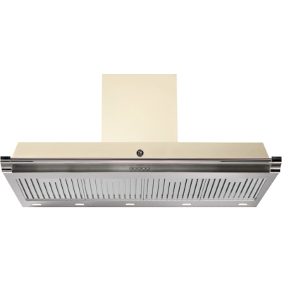 Steel Ascot 120 wall hood, Crema, 120 cm, AKL120CR, with 5 year guarantee!