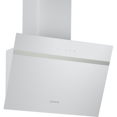 Siemens LC65KDK20, iQ100, headroom hood, 60 cm, white with glass shade, EEK: A, with 5 year guarantee!