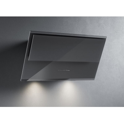 Falmec Verso Evo, wall hood, gray glass, 55 cm, 103344, with 5 year guarantee