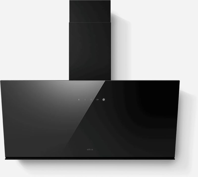 Elica JUST DRY BL/A/80 wall hood black, PRF0196641. With a 5 year guarantee!