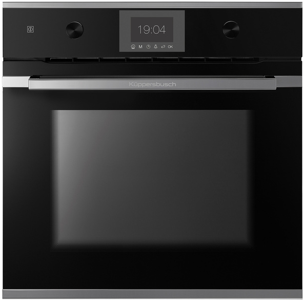 Küppersbusch BP 6350.0 S3 AirFry, oven black / silver chrome, with 5 year guarantee!