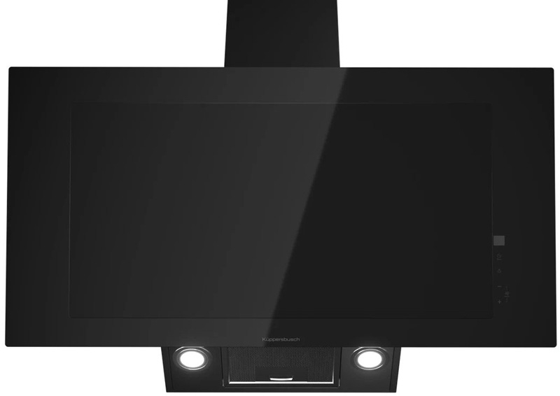 Küppersbusch DW 9250.0 S, angled hood 90 cm, black, EEK: A+, with 5 year guarantee!