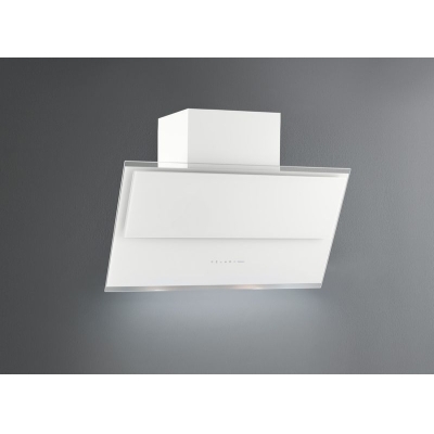 Falmec Verso NRS, wall hood, white glass, 85 cm, 102639, with 5 year guarantee