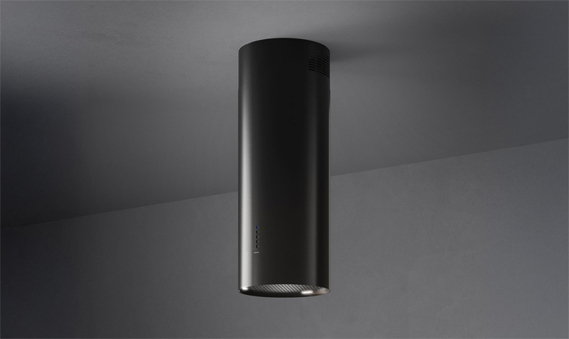 Falmec Polar Evo IS 35, Black, 35 cm, island hood, 103835, with 5 year guarantee