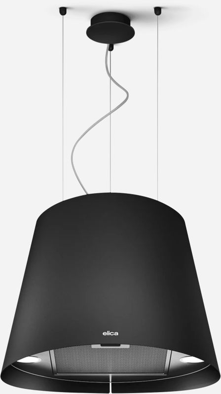 Elica JUNO BL/F/50 island hood black, PRF0071970D. With a 5 year guarantee!