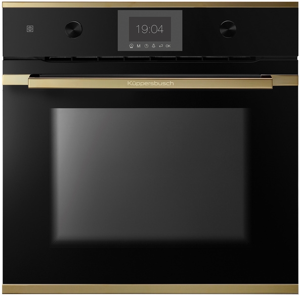 Küppersbusch B 6350.0 S4, oven black / gold, with 5 year guarantee!