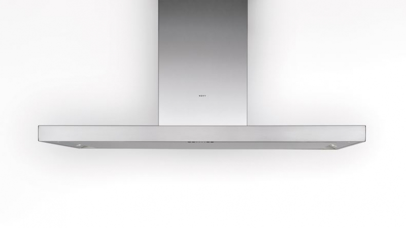 Single item # 3398 Novy Flat'line 7660 island hood, stainless steel, 120cm, with 5 year guarantee