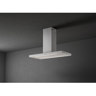 Falmec Plane Plus, white, 120 cm, island hood, 103226, with 5 year guarantee