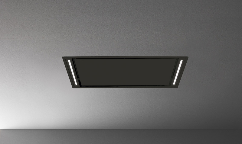 Falmec Stella Plus, black, 90 cm, ceiling hood, 103333, with 5 year guarantee