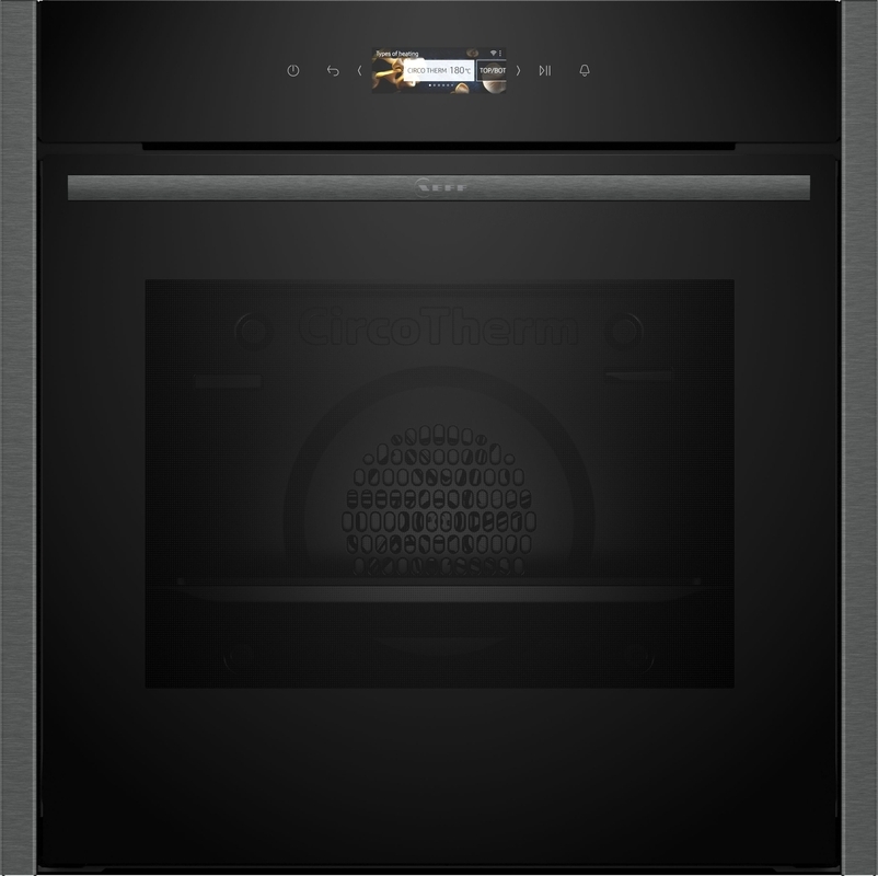 Neff B24CR31G0, built-in oven with Circo Therm, Graphite Grey, EEK: A+, WITH 7 YEAR WARRANTY