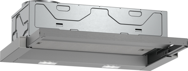 Constructa CD30638, flat screen hood, silver metallic, 60 cm, EEK: C, with 5 year guarantee!