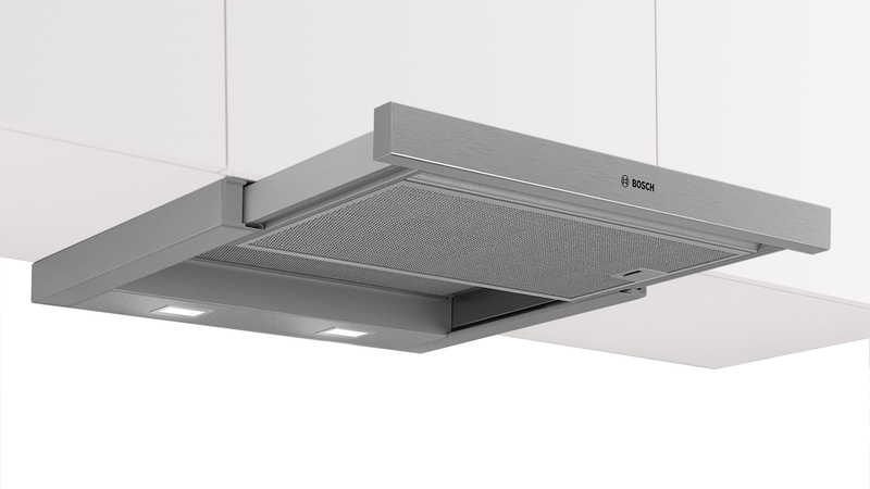 Bosch DFL063W57, Series 2, flat screen hood, 60 cm, silver, metallic, with 5 year guarantee!