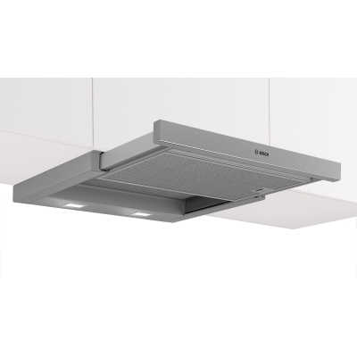 Bosch DFL064W54, Series 2, flat screen hood, 60 cm, silver, metallic, with 5 year guarantee!