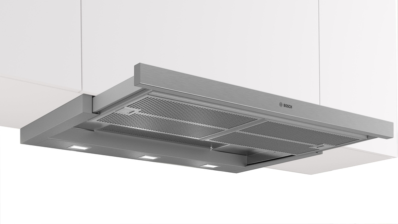 Bosch DFR097A52, Series 4, flat screen hood, silver, 90cm, EKK: A, with 5 year guarantee!