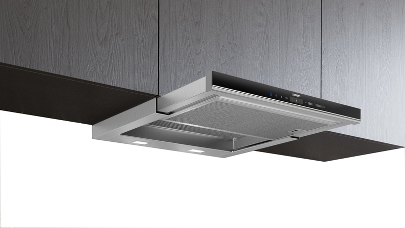 Siemens LI69SA684, iQ700, flat screen hood, 60 cm, stainless steel, EEK: A, 5 year guarantee