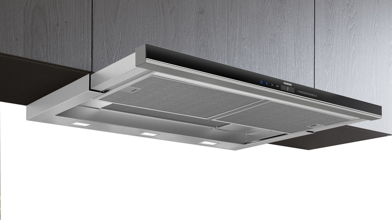 Siemens LI99SA684, iQ700, flat screen hood, 90 cm, stainless steel, EEK: A, 5 year guarantee