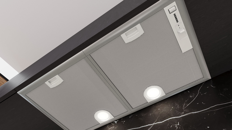 Siemens LB75566, iQ300, fan module, 53 cm, silver metallic, EEK: D, with 5 year guarantee!