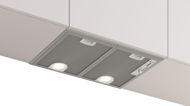 Bosch DHL555BM, fan module, series 4, silver, 53 cm, EKK: C, with 5 year guarantee!