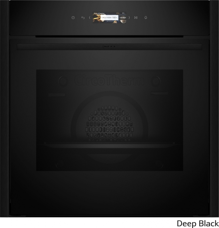 Neff B29CR3AY0, built-in oven with Circo Therm, Deep Black Z9060DY0, EEK: A+, WITH 7 YEAR WARRANTY